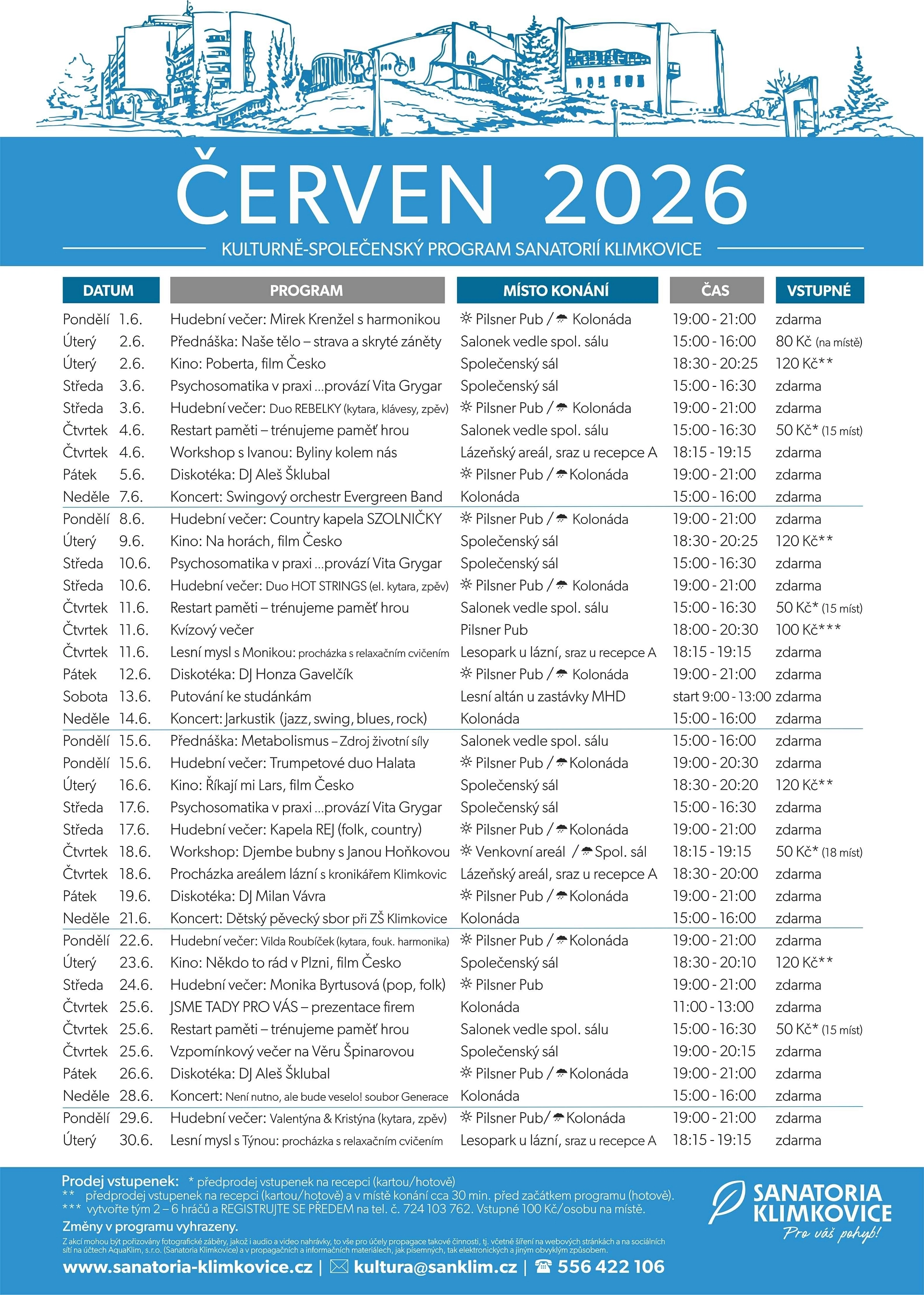 Kulturní program