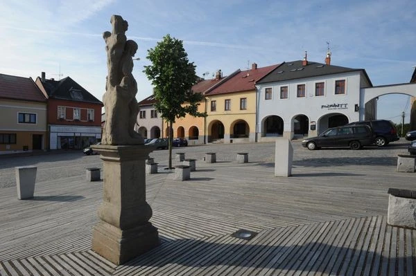 Náměstí v Klimkovicích
